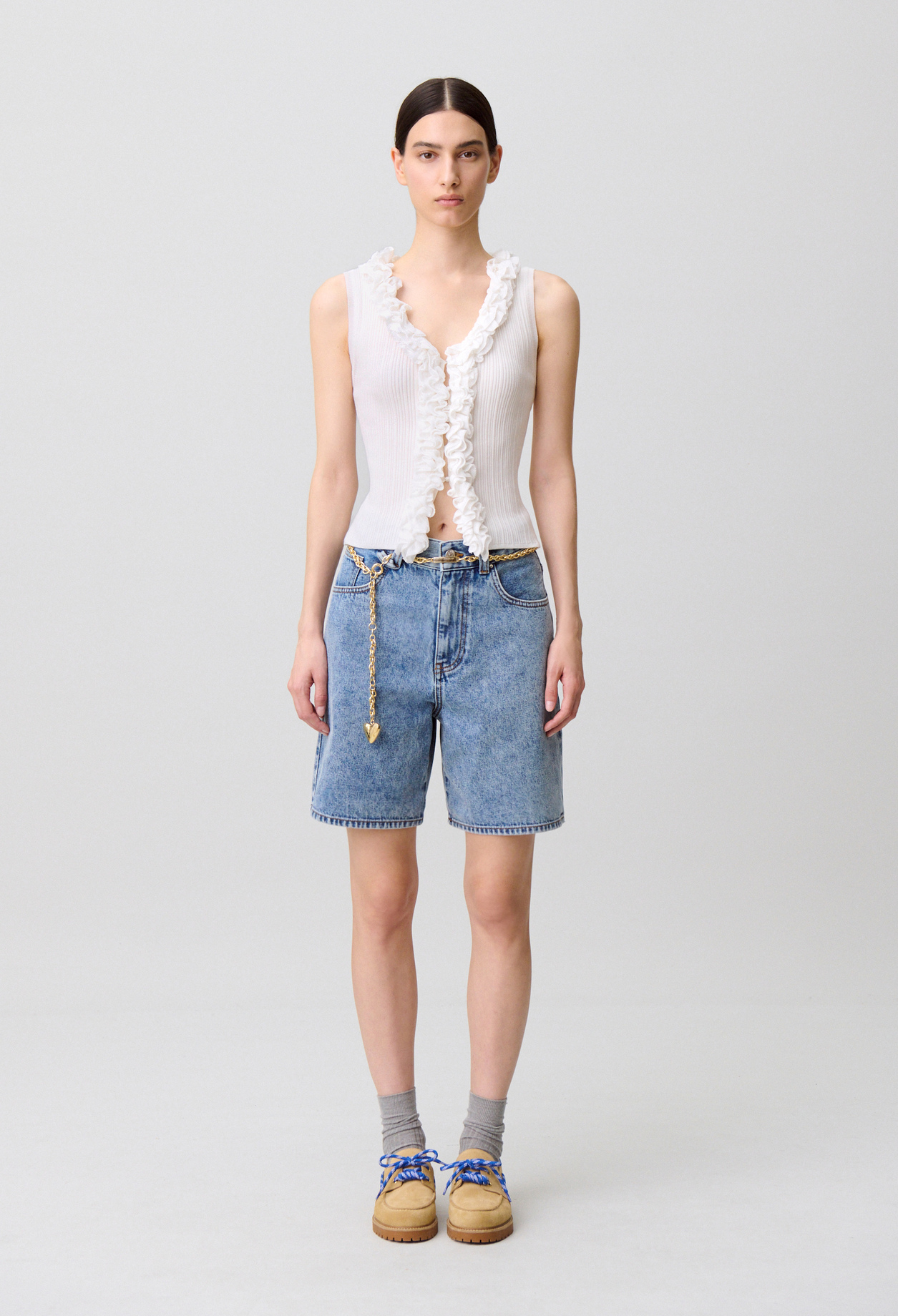 Top sin mangas - Mujer - Blaco - Claudie Pierlot