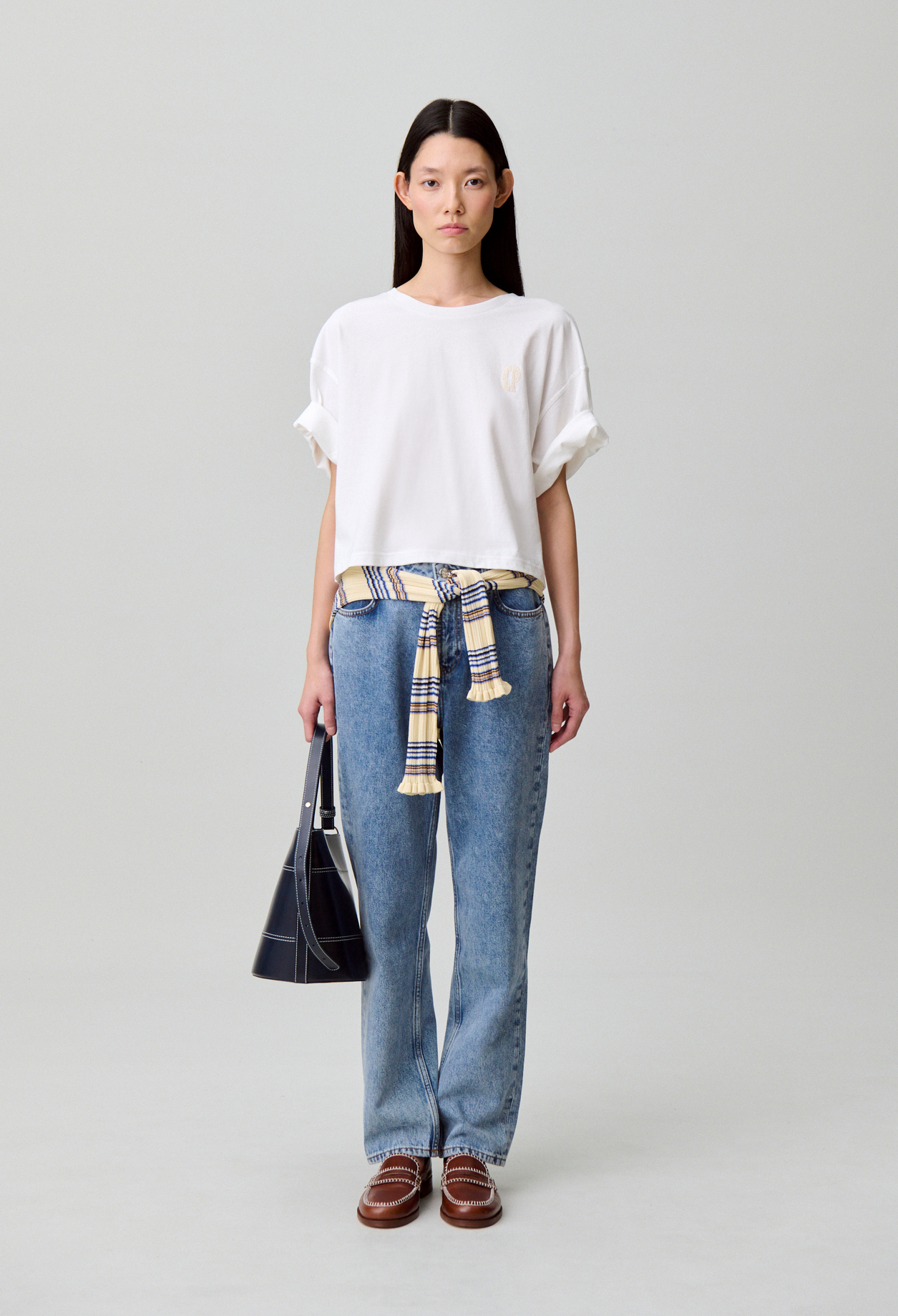 Camiseta de algodón CP - Mujer - Crudo - Claudie Pierlot