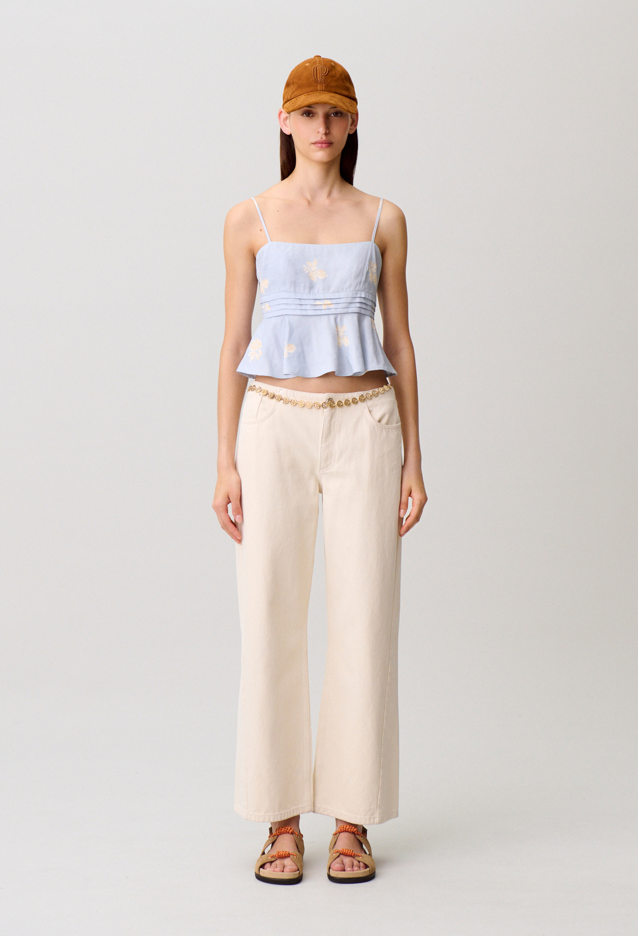 Top de flores - Mujer - Estampado claro - Claudie Pierlot