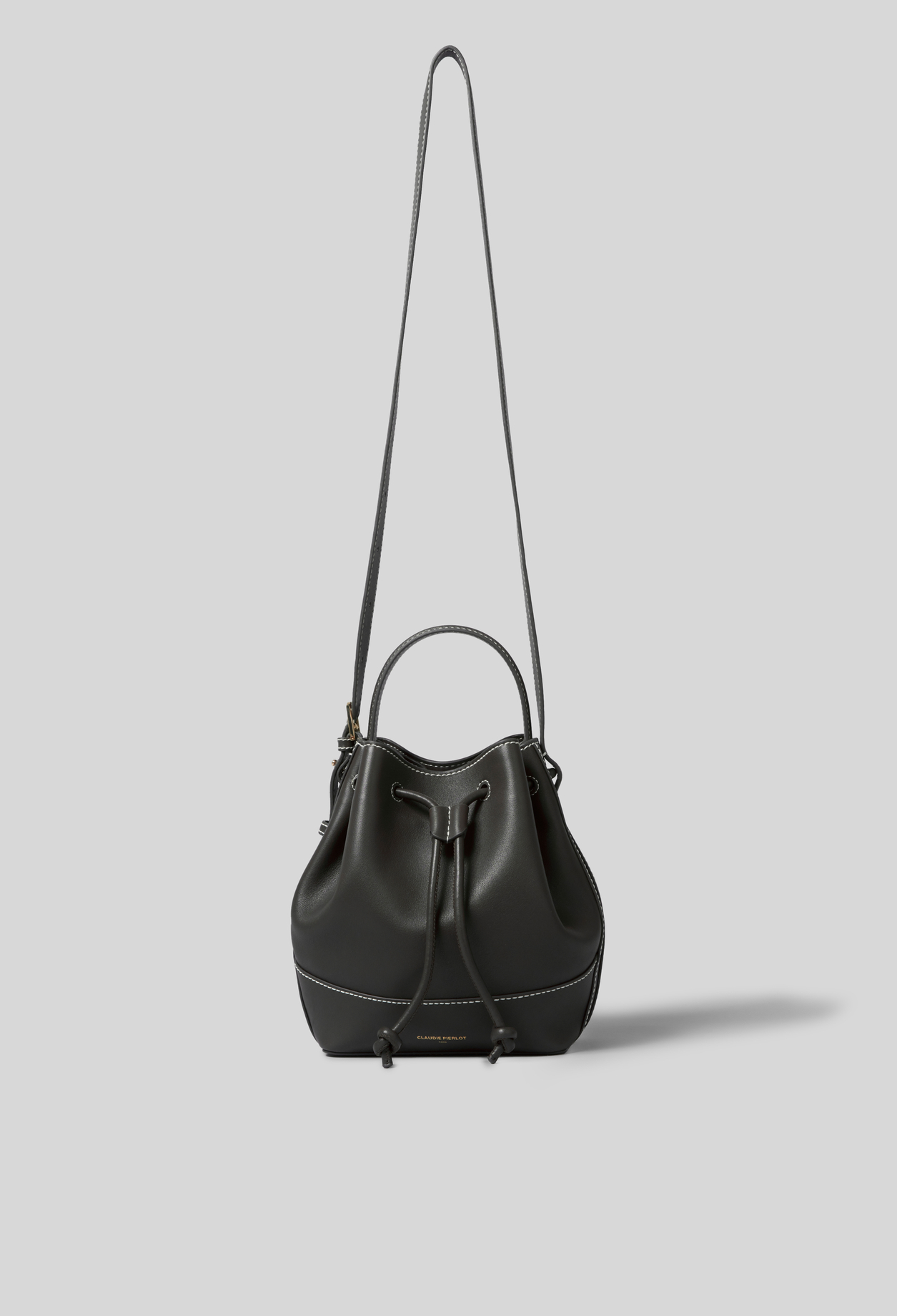 Bolso Elden de cuero - Mujer - Negro - Claudie Pierlot