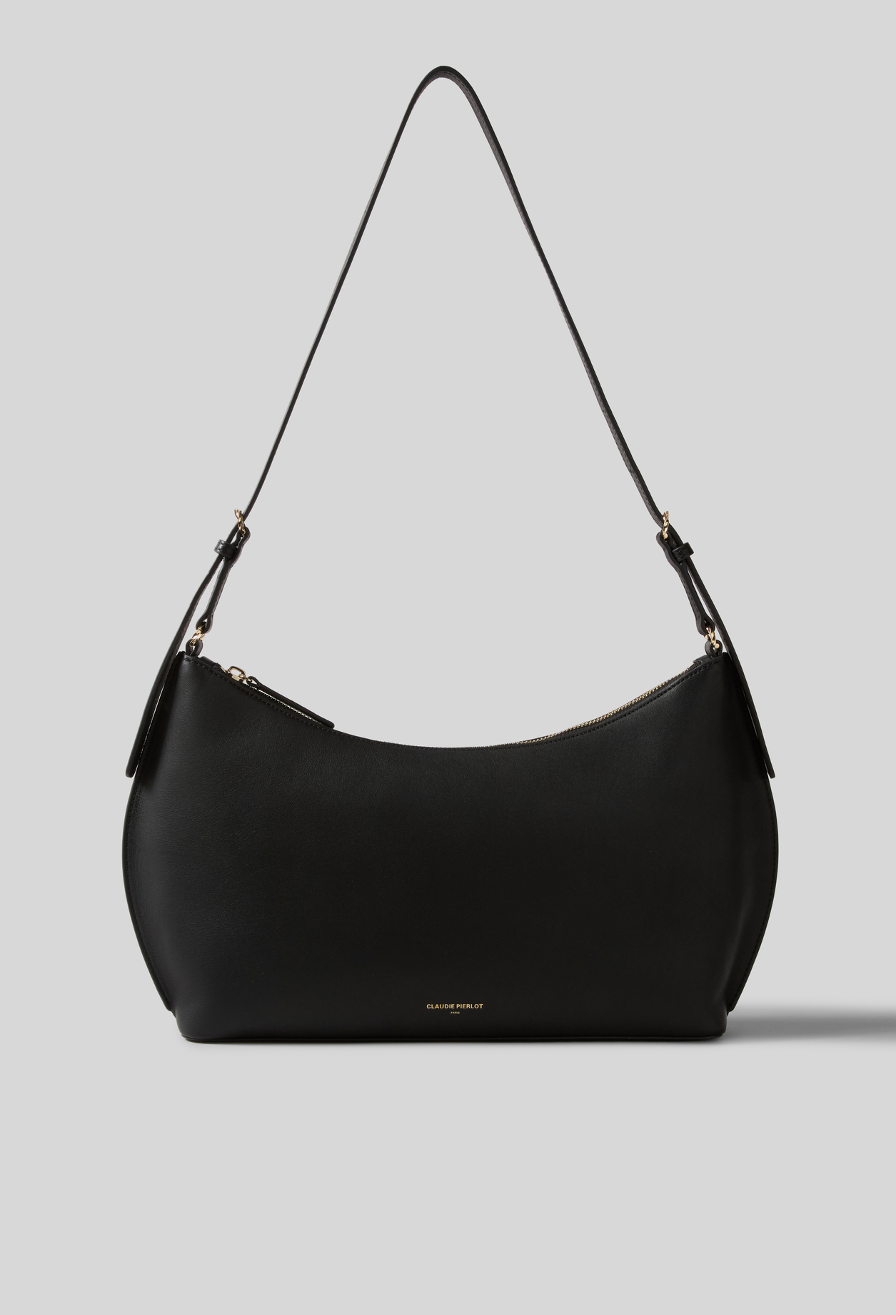 Bolso Azur M de piel lisa - Mujer - Negro - Claudie Pierlot