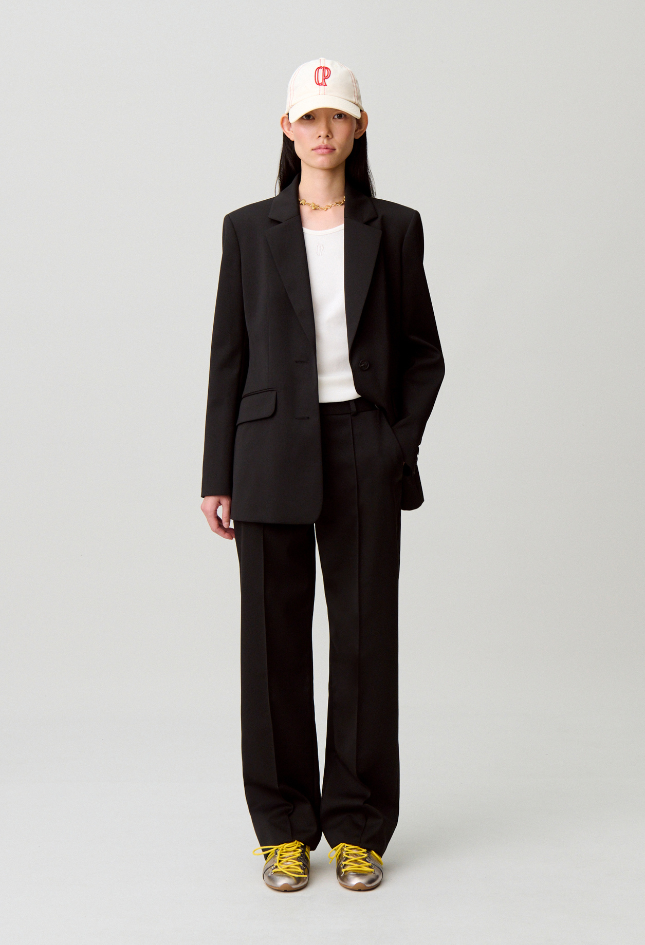 Pantalón de traje recto - Mujer - Negro - Claudie Pierlot