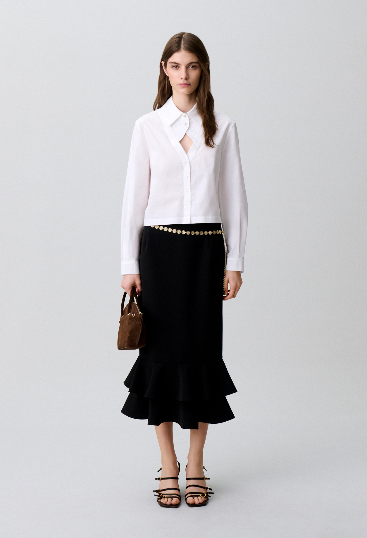 Camisa de popelín de algodón - Mujer - Blaco - Claudie Pierlot