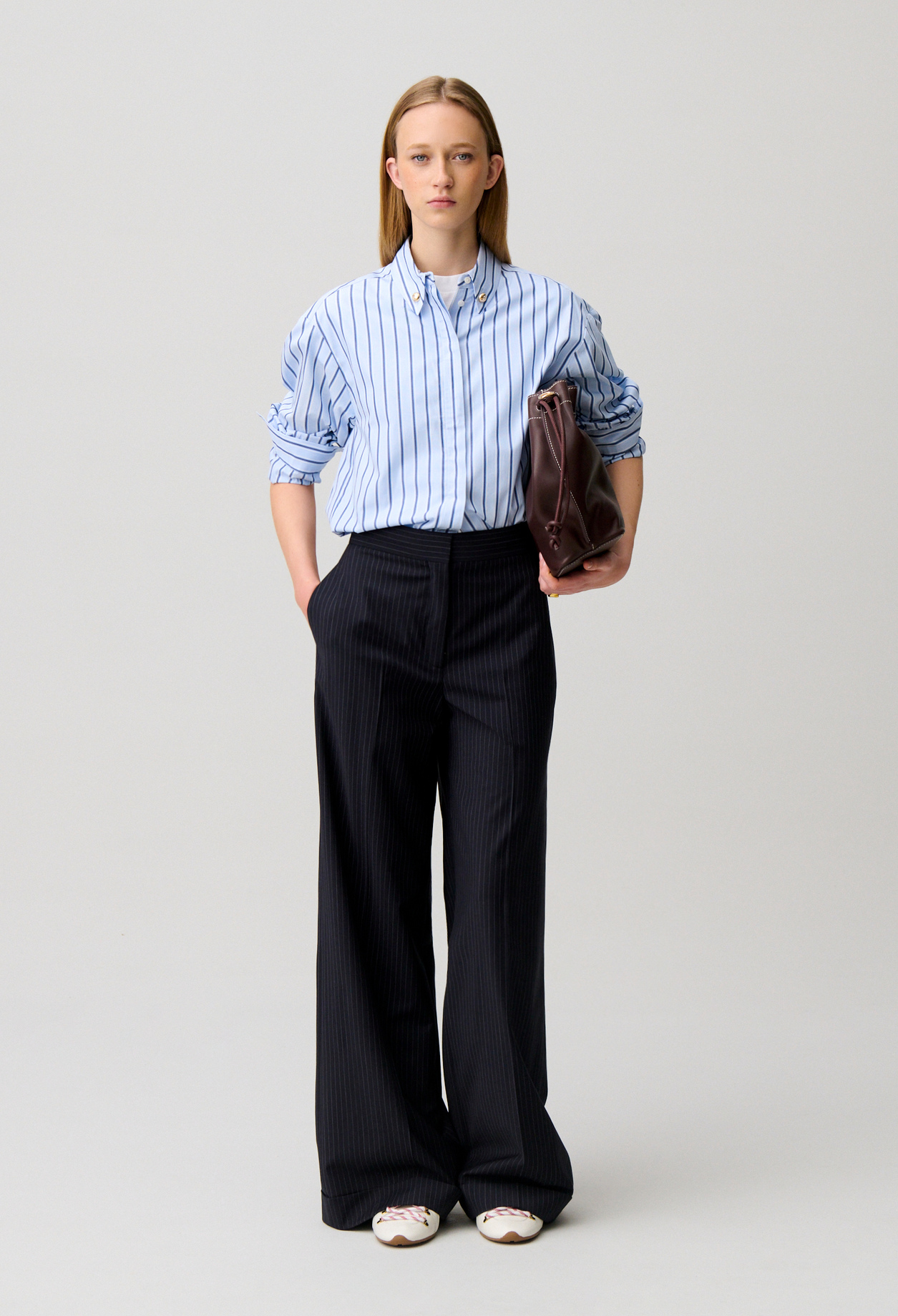 Camisa oversize a rayas - Mujer - Multico - Claudie Pierlot