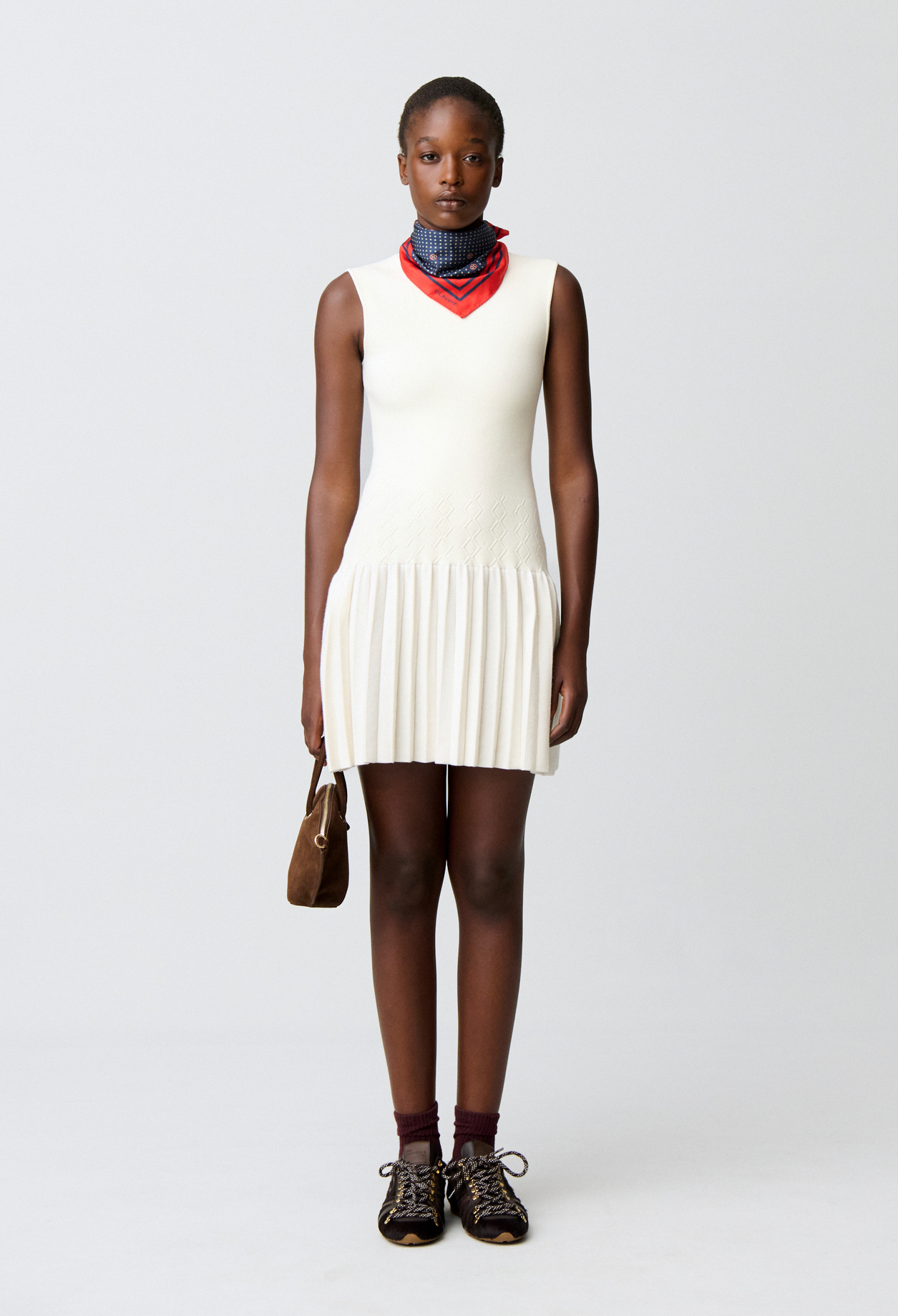 Vestido corto de punto - Mujer - Crudo - Claudie Pierlot