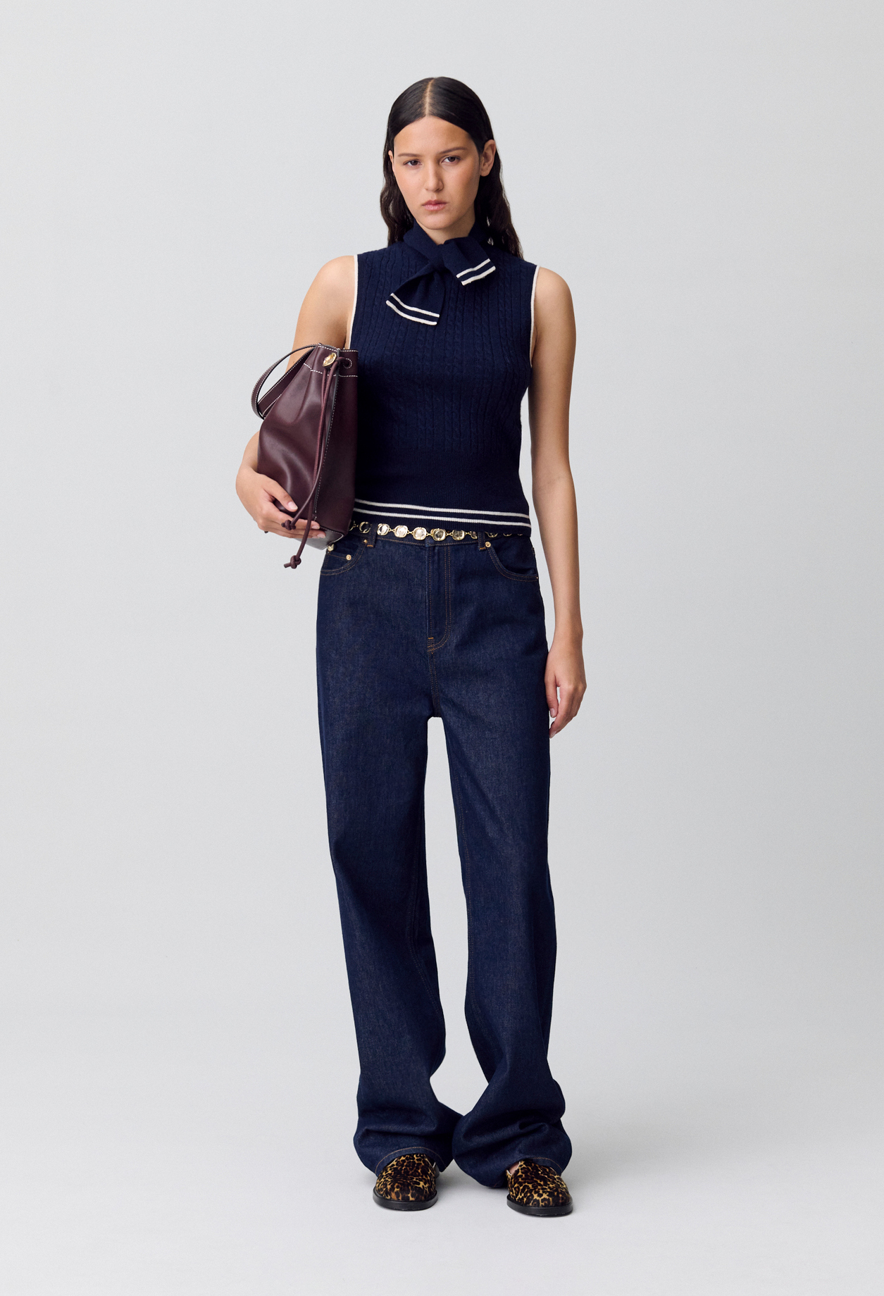 Chaleco sin mangas - Mujer - Marina - Claudie Pierlot
