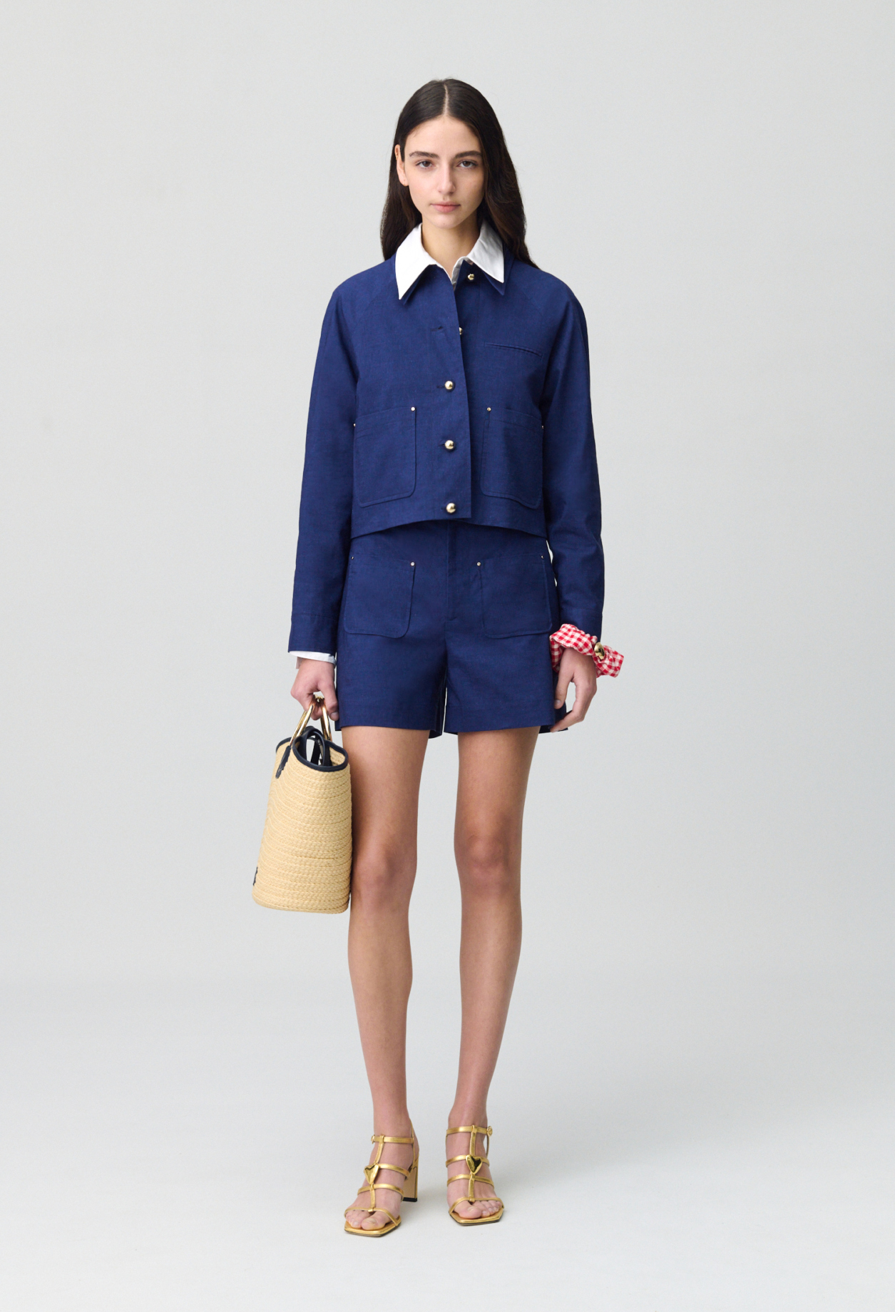 Chaqueta corta - Mujer - Índigo - Claudie Pierlot