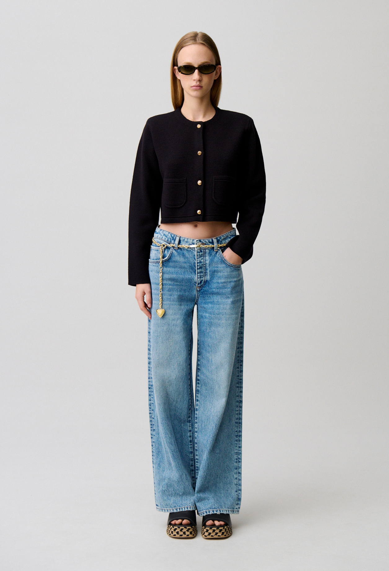 Vaqueros denim rectos - Mujer - Vaquero azul - Claudie Pierlot