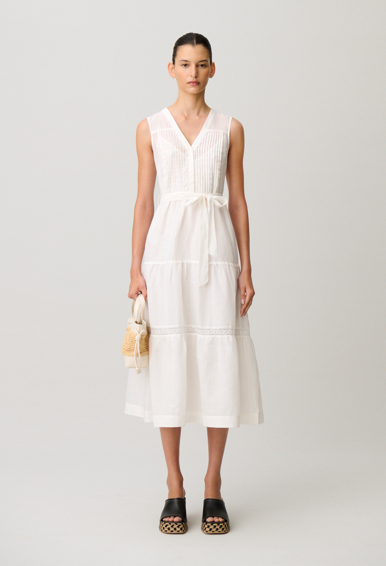 Vestido largo fluido - Mujer - Crudo - Claudie Pierlot